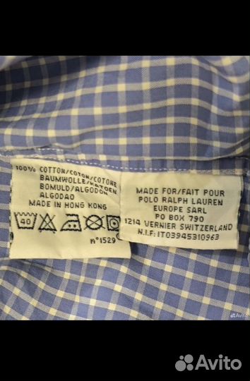 Polo Ralph Lauren, L, 50, оригинальная рубашка