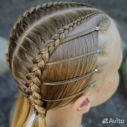 Косички,локоны,причёски