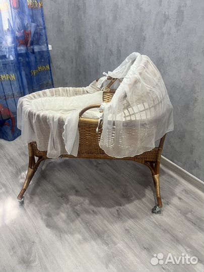 Люлька колыбель плетеная