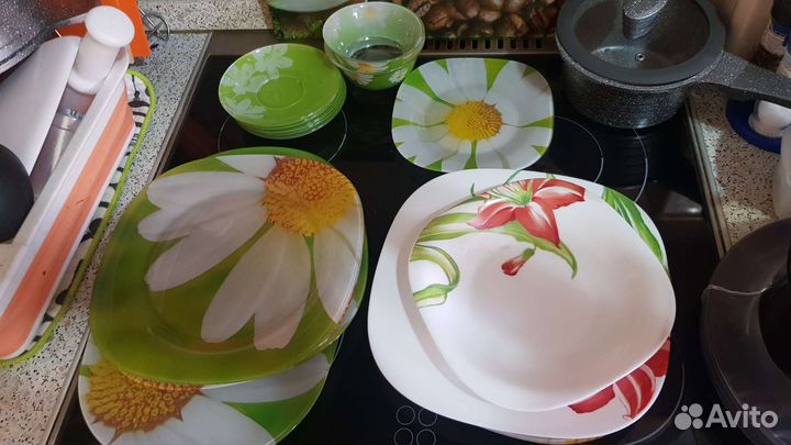 Посуда luminarc,от разных наборов,остатки)