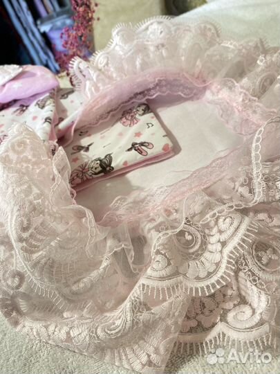 Конверт на выписку для девочки лето/весна/осень