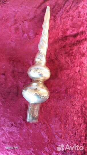 Елочные игрушки СССР в реставрацию