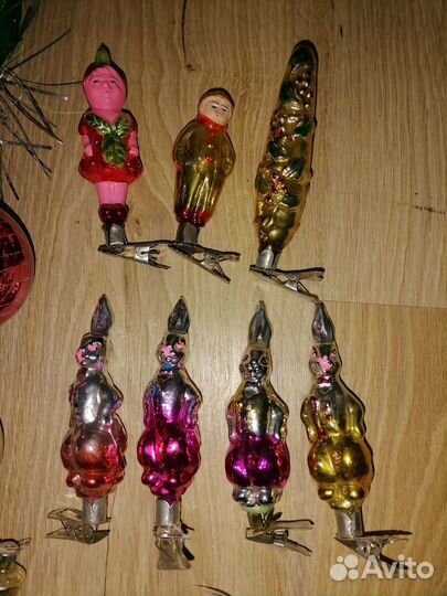 Новогодние игрушки СССР