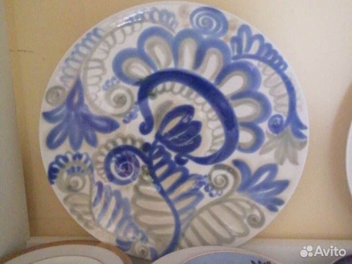 Фарфор СССР настенные тарелки, блюдца )