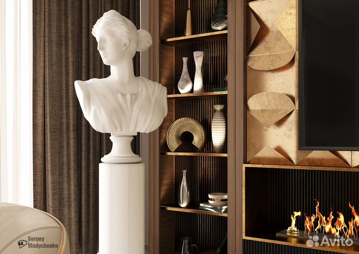 3d визуализация интерьера, дизайн