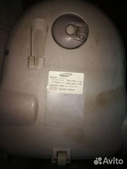 Пылесос samsung на запчасти