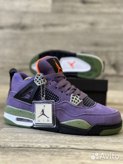 Кроссовки Air Jordan 4 Canyon Purple (36-45)