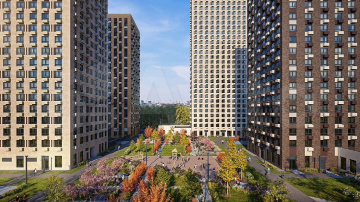 2-к. квартира, 58,8 м², 23/23 эт.