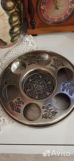 Поднос металлический СССР