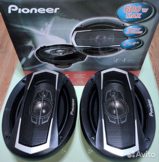 Динамики Pioneer. TS-A6975S. 6/9. Блины. 2 шт