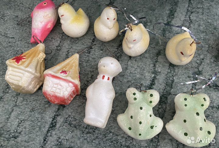 Новогодние игрушки СССР советские