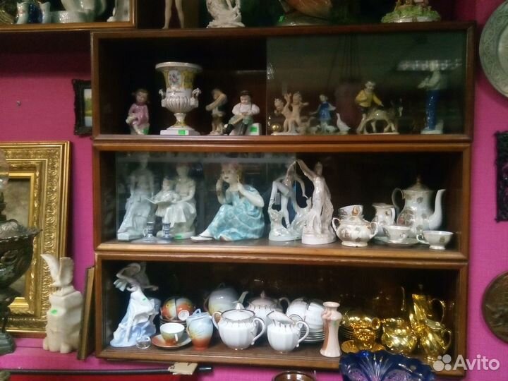 Полки книжные старые Шикарные массив Германия 1960