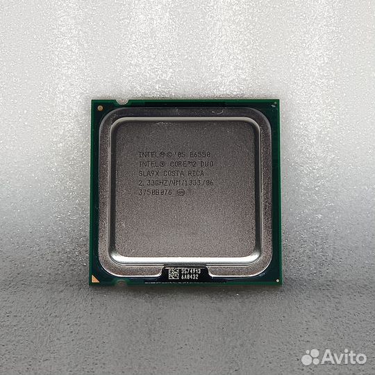 Процессор Intel Core 2 Duo E6550