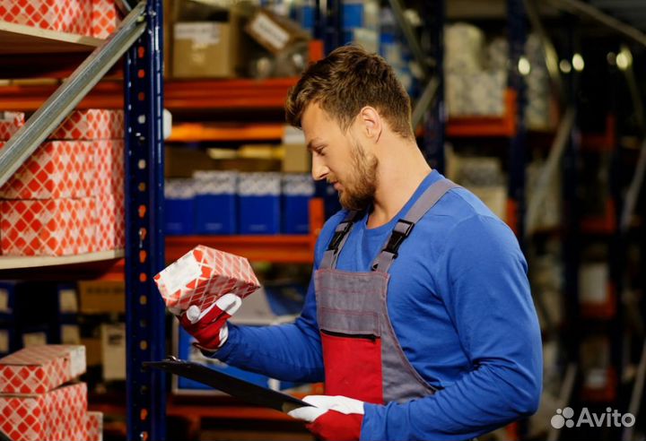 Комплектовщик запчастей. Вахта с питанием