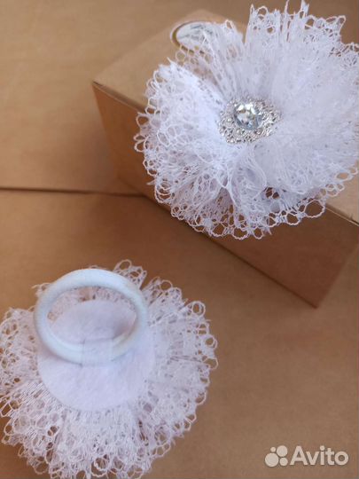 Банты кружевные ручной работы