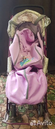 Детские санки коляска бу