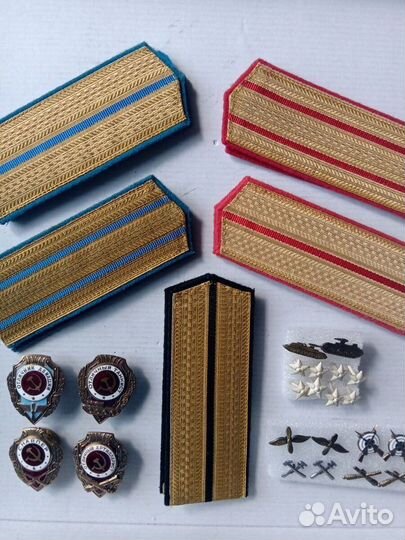 Знаки артилерии погоны пв вдв СССР эмблемы ркка 19