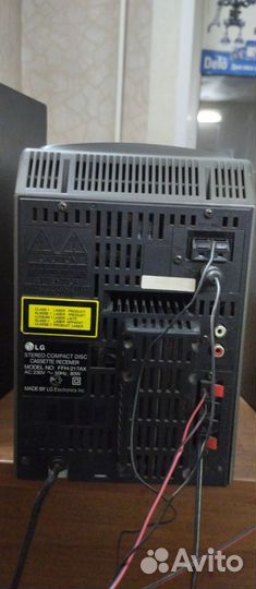 Музыкальный центр LG магнитофон магнитола бу