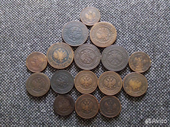 Медные царские монеты
