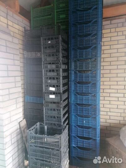 Пластиковые ящики бу