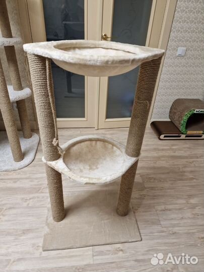 Когтеточка с лежанкой
