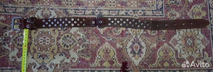 Кожаный ошейник