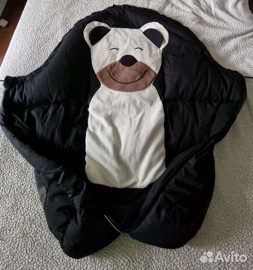 Конверт пуховой детский для коляски