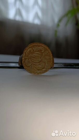 Перстень старинный мужской (печатка) 17-18 в