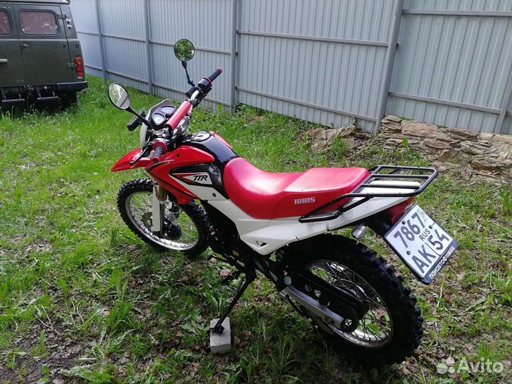 Продам мотоцикл irbis ttr 250