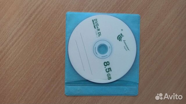 Болванка чистые диски для записи DVD+R DL 8.5Gb