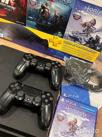 Sony PS4 slim 500 gb 400 игр