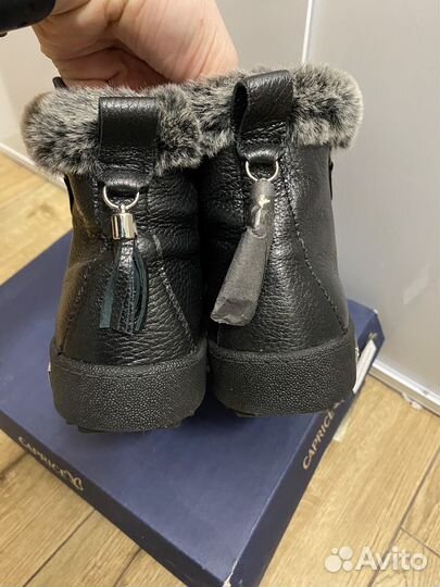 Ботинки женские caprice 40 (новые) оленья кожа