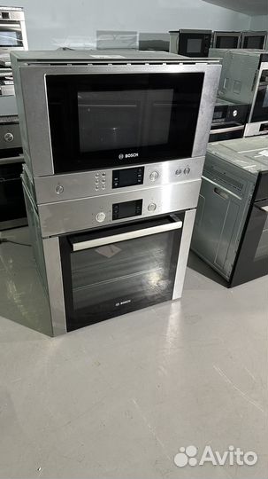 Духовой шкаф + свч Bosch