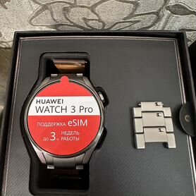 Смарт часы huawei watch 3 pro eSim