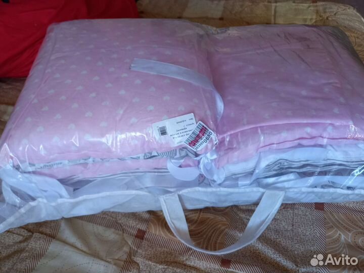 Бортики, подушки для кроватки