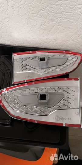 Накладки на Mitsubishi Pajero Sport 2, L200