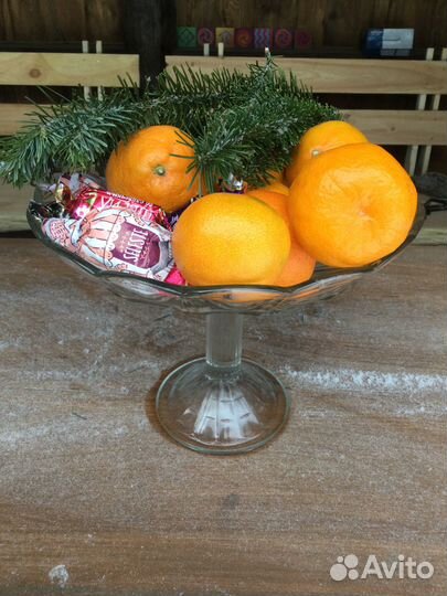 Стекло ссср:вазы пепельница конфетница винтаж