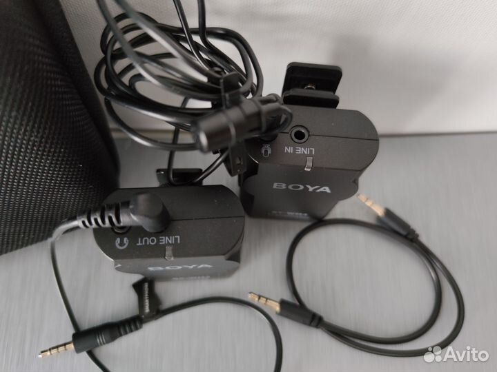 Петличный микрофон boya by wm4 радиосистема