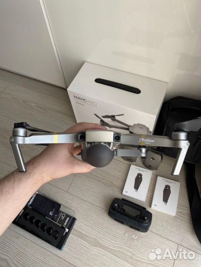 Квадрокоптер Dji Mavic Pro Platinum Combo