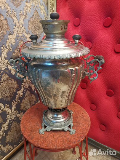 Самовар Царизм Кабинетный Ваза Дуля грани Тэйле