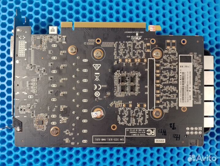 Видеокарта Zotac GTX 1660 super 6Gb