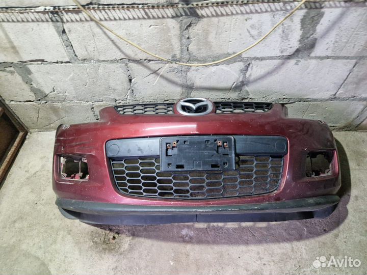 Передний бампер на mazda cx-7