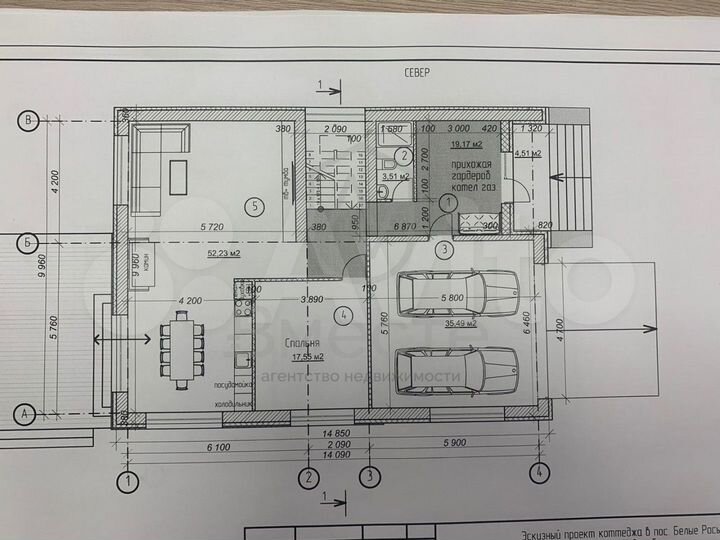 Коттедж 249 м² на участке 8 сот.