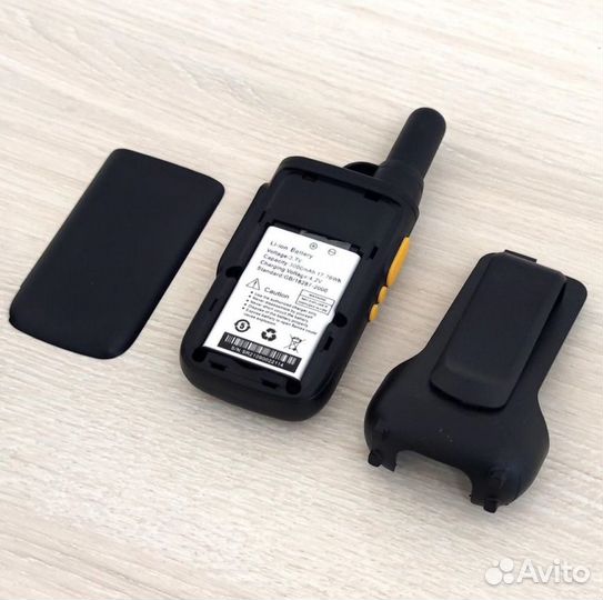 Легкая рация с наушником, комплект 2 штуки