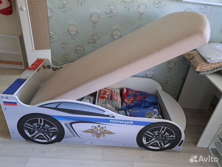 Детская кровать машинка бу