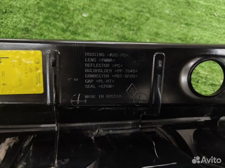 Фонарь задний левый Renault Duster