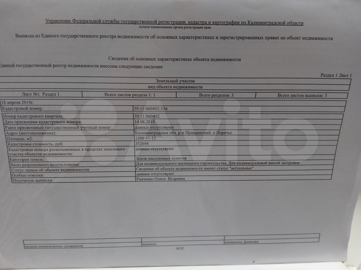 Участок 12 сот. (ИЖС)