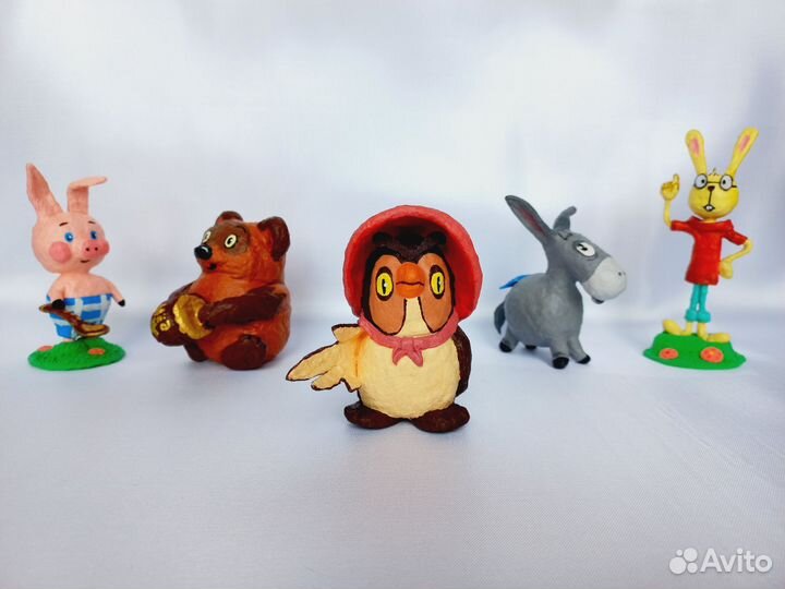 Сова из Винни-Пуха. Коллекционная ватная игрушка