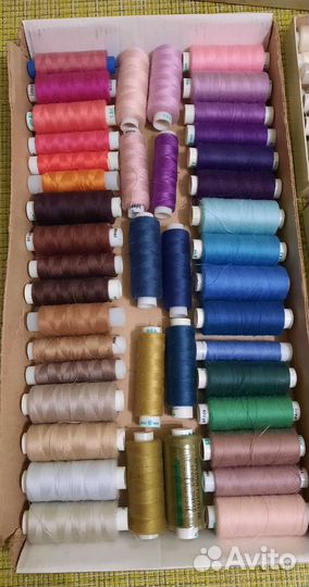 Нитки для шитья, для вышивания
