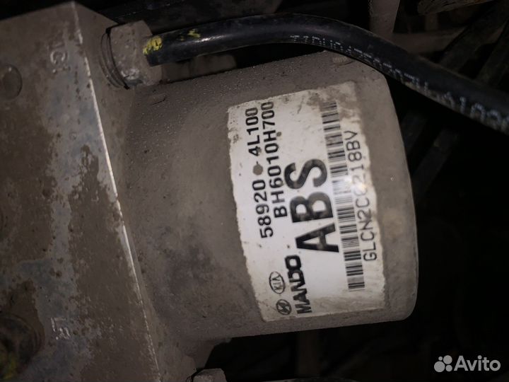 Хюндай солярис Hyundai Solaris блок абс